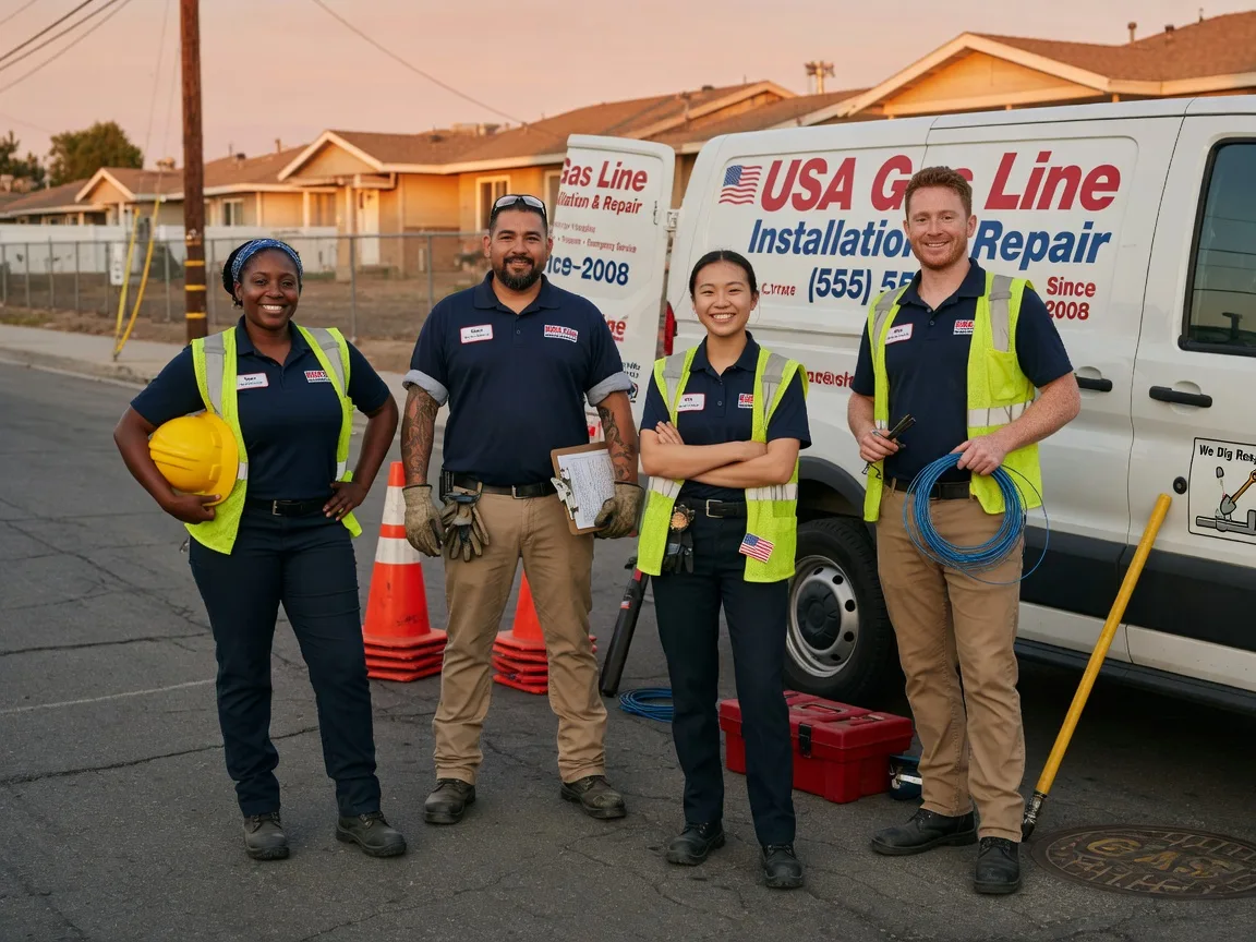 Gas Line Installation company in White Plains, GA